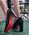 SCARPIN 40305 PRETO VERNIZ MOLHADO / SOLADO VERMELHO / ELEGÂNCIA EM TODOS OS MOMENTOS - Imagem 2
