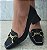SCARPIN 46002 PRETO / OFF WHITE - Imagem 5