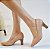 SCARPIN CONFORTO 153323 NUDE ROSADO / SOLADO EMBORRACHADO - Imagem 1