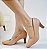 SCARPIN CONFORTO 153323 NUDE ROSADO / SOLADO EMBORRACHADO - Imagem 3
