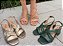 SANDALIA CONFORTO EM COURO 665809 PRATA VELHO - Imagem 5