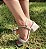 SANDÁLIA QUE VIRA  TAMANCO 2602 OFF WHITE / PEDRAS CRISTAL - Imagem 9