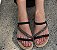 RASTEIRA BIRKEN 915086 PRETO / PEDRAS CRISTAL - Imagem 10