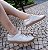 TÊNIS EM COURO 304002 OFF WHITE / SOLADO TRATORADO COM COSTURA / CADARÇO EM ELÁSTICO - Imagem 5