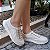 TÊNIS EM COURO 309008 OFF WHITE / CADARÇO EM ELÁSTICO / ESTILO E CONFORTO NO SEU DIA - Imagem 4
