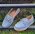MOCASSIM 815019 JEANS CLARO / ACABAMENTO EM JUTA / FIVELA DOURADA - Imagem 8