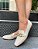 LOAFER 2290 OFF WHITE / OFF WHITE TEXTURIZADO - Imagem 1
