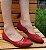 SAPATILHA CONFORTO 745621 VERMELHO TEXTURIZADO / VERMELHO - Imagem 4