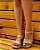 SANDÁLIA FLAT 2679 NUDE / COM VELCRO / CONFORTO E ESTILO - Imagem 10