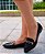 SAPATILHA CONFORTO 745613 PRETO / DETALHE DOURADO - Imagem 6
