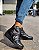BOTA ANABELA  EM COURO 1009 PRETO - Imagem 3