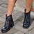 BOTA EM COURO MEIA PATA 1008 PRETO - Imagem 5