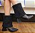 BOTA 58813 PRETO / TRICOT PRETO - Imagem 1