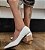 SCARPIN 25201 BRANCO / SALTO FORRADO MADEIRA - Imagem 3