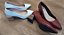 SCARPIN 25201 BRANCO / SALTO FORRADO MADEIRA - Imagem 4