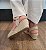 SANDÁLIA ESPADRILLE ANABELA 306018 NUDE LONA / SALTO FORRADO EM RAFIA - Imagem 3