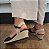 SANDÁLIA ESPADILLE ANABELA 306018 PRETO LONA / SALTO FORRADO EM RÁFIA - Imagem 2