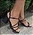 SANDÁLIA 2428 PRETO VERNIZ MOLHADO - Imagem 3