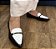 SAPATILHA CONFORTO 745724 PRETO / BRANCO - Imagem 1