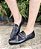 LOAFER CONFORTO  EM COURO  830006 PRETO / PEDRAS ONIX - Imagem 2