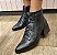BOTA EM COURO CONFORTO 815003 PRETO / CADARÇO E ZIPER / FORRAÇÃO INTERNA - Imagem 4