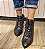 BOTA EM COURO CONFORTO 815003 PRETO / CADARÇO E ZIPER / FORRAÇÃO INTERNA - Imagem 2