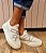 TÊNIS 2325 OFF WHITE / DETALHE CADARÇO PRATA - Imagem 3