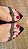 SANDÁLIA EM  SUEDE 84210 PRETO / PEDRAS  CRISTAL ONIX  / BICO FOLHA - Imagem 4