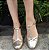 SAPATO EM COURO 506504 PRATA VELHO / SOLADO EM LAQUEADO PARA ARRASAR NA DANÇA E NO LOOK - Imagem 5
