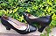 SCARPIN 540002 PRETO / DETALHE DOURADO - Imagem 4