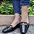 SCARPIN 481031 PRETO / SALTO E CABEDAL PRETO TEXTURIZADO - Imagem 3