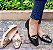 SCARPIN 481031 PRETO / SALTO E CABEDAL PRETO TEXTURIZADO - Imagem 4