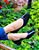 SCARPIN 547005 PRETO SUEDE / PRETO VERNIZ MOLHADO - Imagem 1