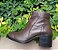 BOTA EM COURO 92722 CHOCOLATE / RECORTES - Imagem 5