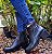 BOTA EM COURO 92722 PRETO / RECORTES - Imagem 4