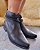 BOTA VIA UNO 708029 PRETO / DETALHES TRANÇA - Imagem 2