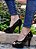 PEEP TOE VIA UNO 137050 PRETO VERNIZ - Imagem 1