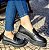 MOCASSIM VIA UNO 584050 PRETO / DETALHES PEDRAS CRISTAL - Imagem 2