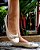 SAPATILHA VIA UNO 18396 OFF WHITE / DETALHE LAÇO PEDRAS CRISTAL - Imagem 1
