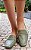 LOAFER EM COURO 79999 VERDE /  DETALHE RECORTES - Imagem 3