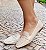 LOAFER EM COURO 79999 OFF WHITE / DETALHE RECORTES - Imagem 2