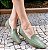 LOAFER EM COURO 79992  VERDE MILITAR LISO - Imagem 4