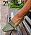 LOAFER EM COURO 79986 VERDE MILITAR / DETALHE PEDRAS CRISTAL ONIX - Imagem 2