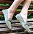 LOAFER EM COURO 79986 VERDE MILITAR / DETALHE PEDRAS CRISTAL ONIX - Imagem 3