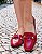SAPATILHA CONFORTO 655723 VERMELHO / DETALHE DOURADO / PALMILHA ACOLCHOADA , MACIA / RESPIRÁVEL E COM MAIS ABSORÇÃO - Imagem 2