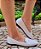 SAPATILHA CONFORTO 655733 BRANCO / TELA PEDRAS CRISTAL - Imagem 1