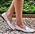 SAPATILHA CONFORTO 655733 BRANCO / TELA PEDRAS CRISTAL - Imagem 5
