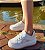 TÊNIS 585 BRANCO / RECORTES OFF WHITE - Imagem 5