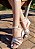 SANDÁLIA ANABELA 63606 BRANCO / PEDRAS CRISTAL - Imagem 3