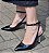 SCARPIN 27302 PRETO VERNIZ / SALTO PEDRAS CRISTAL / FECHO TORNOZELO - Imagem 2